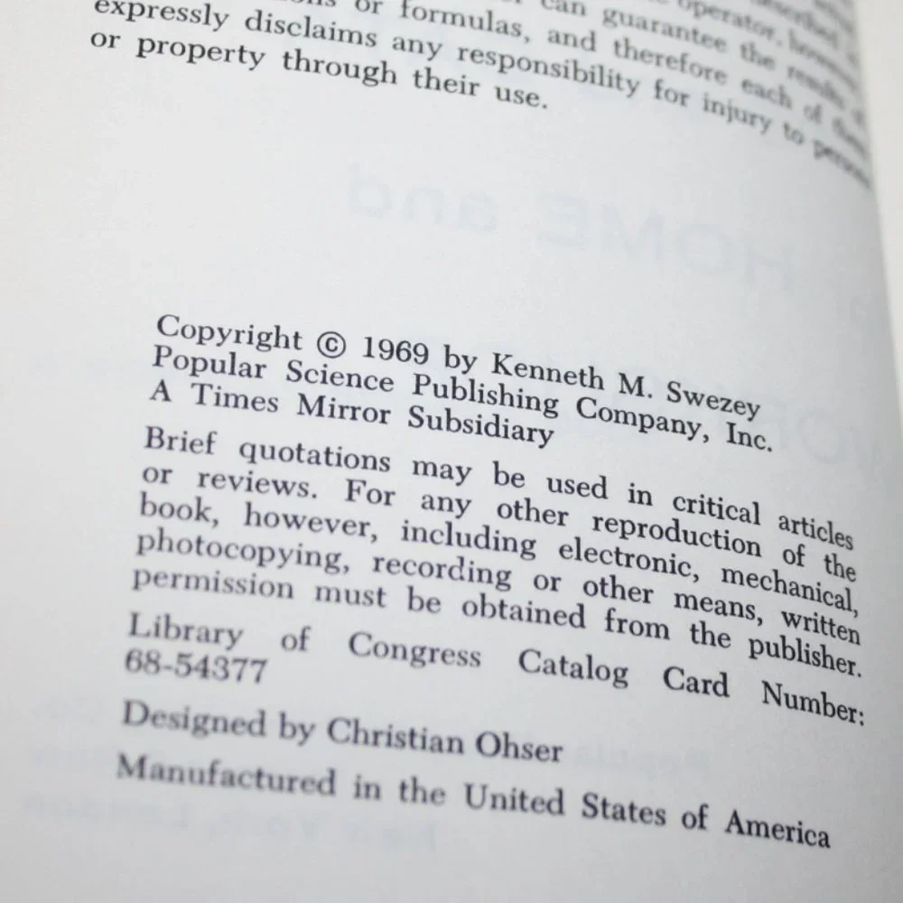 Formulas, Methods, Tips and Data for Home and Workshop. Swezey, Kenneth (b.j.)